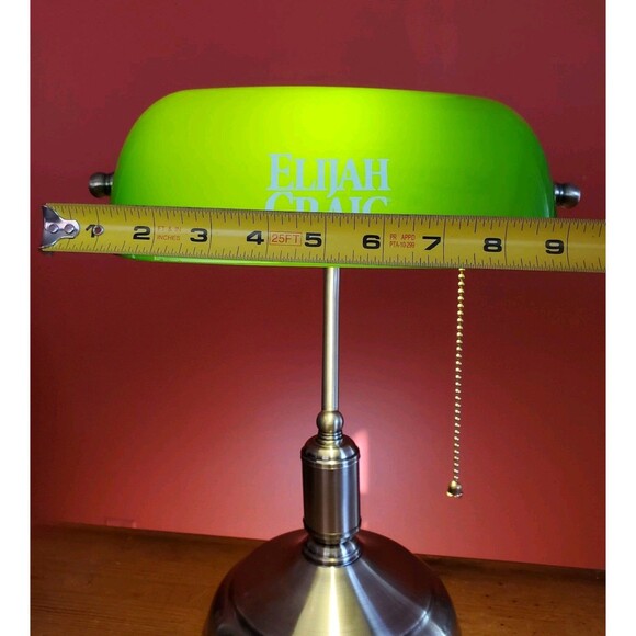 Elijah Craig Bourbon Bankers Light Man Cave Merchandise Bar Tavern Light NIB - Picture 6 of 11